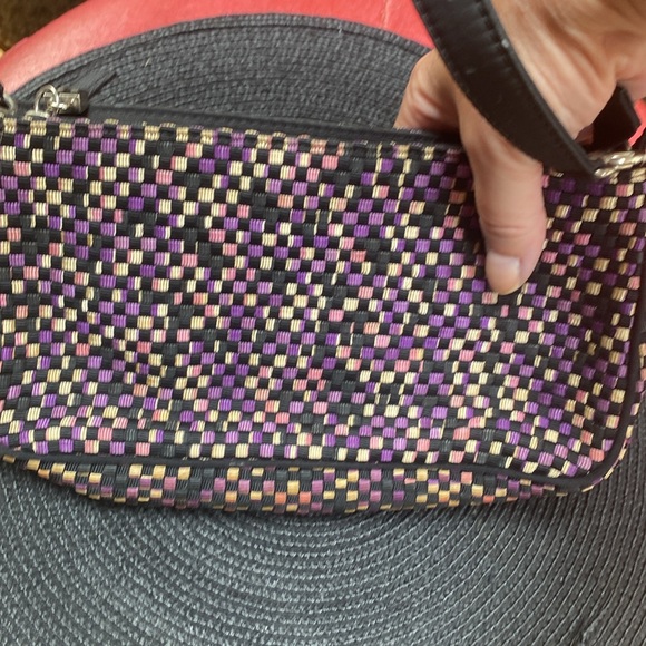 Purple, yellow and black, the sack wristlet - Picture 3 of 6